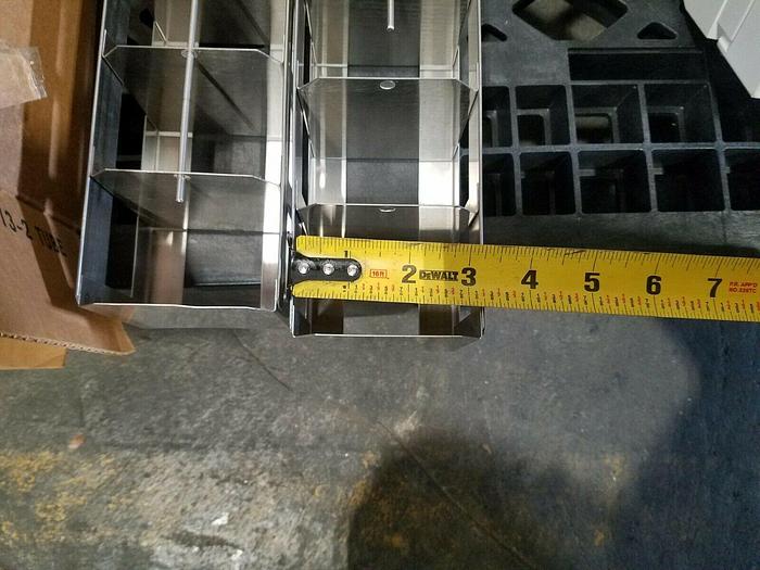 Used Cell Bank Stainless Steel Stack Trays Racks Pharmaceutical One Price for ALL