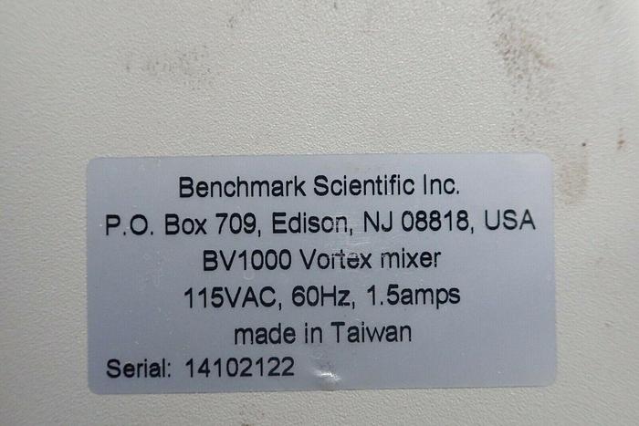 Used Benchmark Scientific BV1000 Vortex Mixer  700358314803