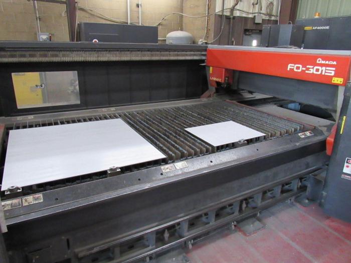 Used 2003 Amada FO-3015 4,000 Watt CNC Laser