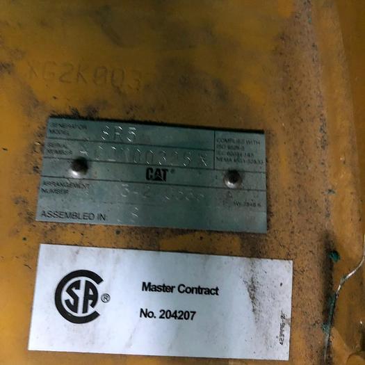 Caterpillar generators Marine Tier II with class certificates