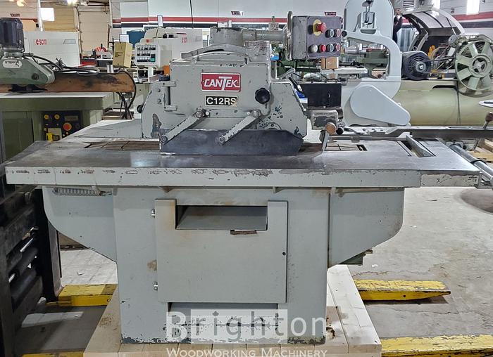 Used Cantek CR12, Used straighline ripsaw