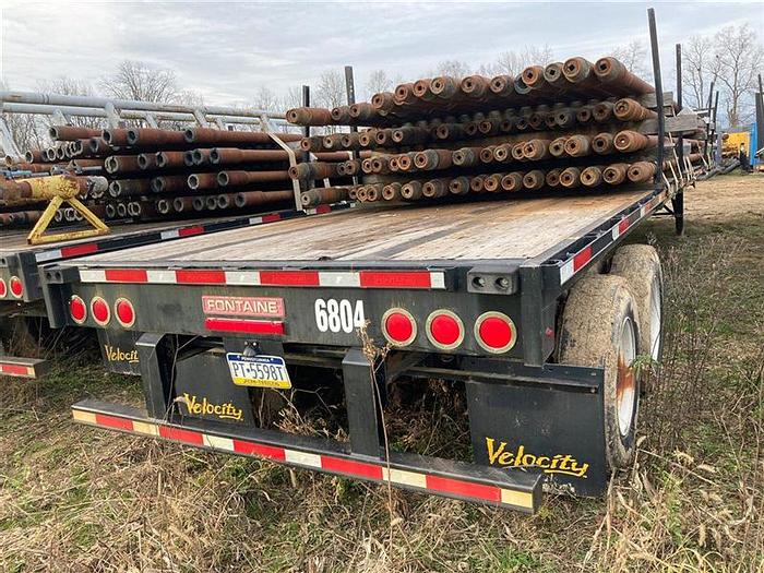 Used 2012 Fontaine Velocity Flatbed Trailer