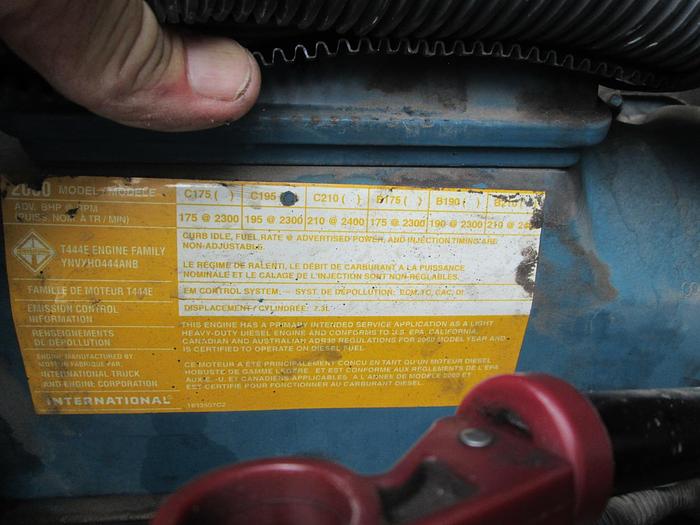 Used 2000 International 4700 Dump Truck