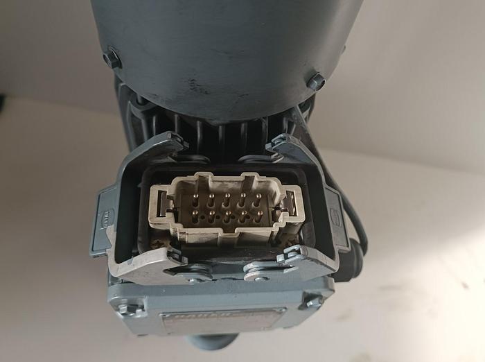 Gebraucht Kegelrad Getriebemotor mit Bremse, 58rpm, SG3-14/DK84-200L-V3618, Bauer, gebraucht-Top