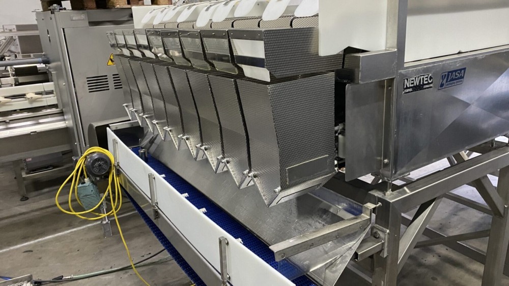 Used Newtec weighing line