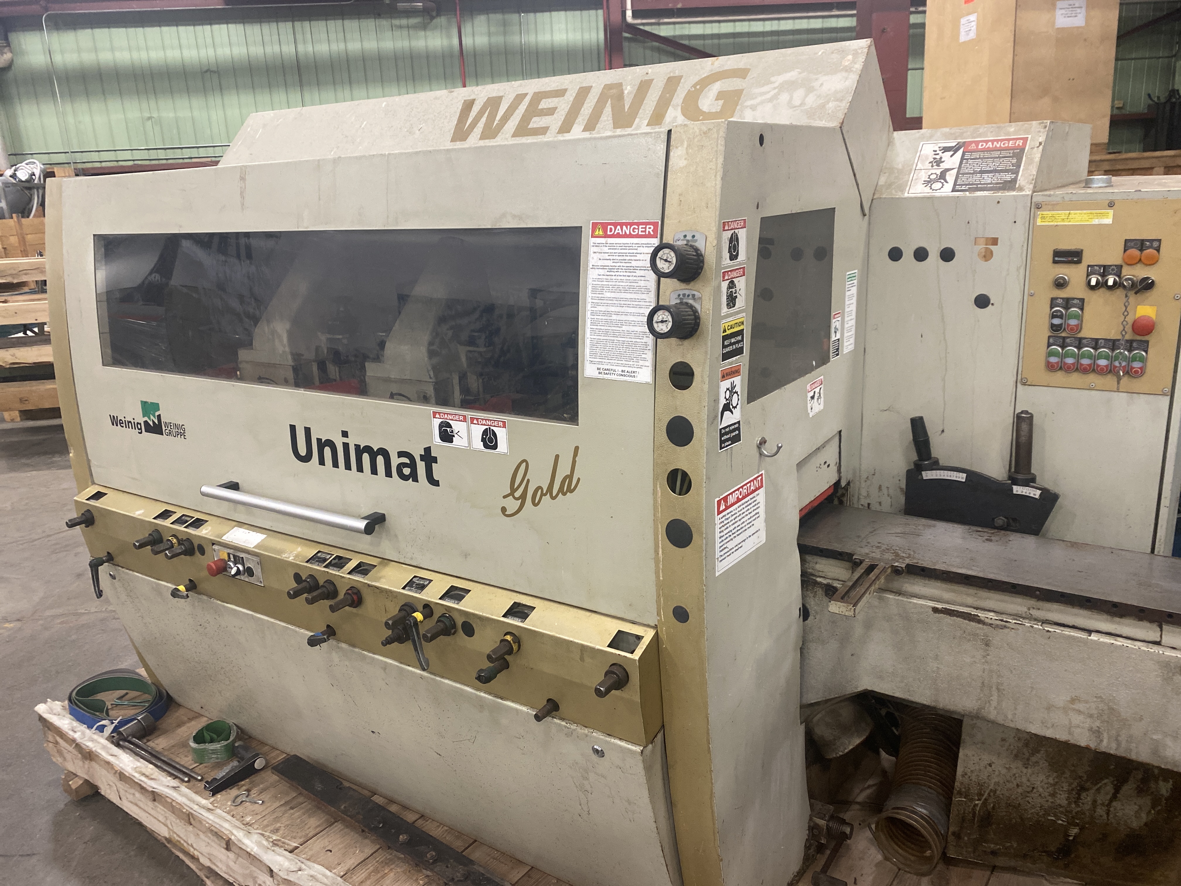 Used 2002 Weinig Unimat Gold