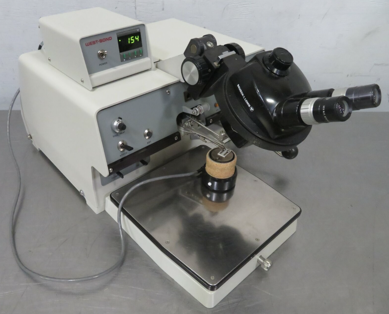 Used West-Bond 7600C Deep Access 90° Feed Wedge Wire Bonder (refurbished)