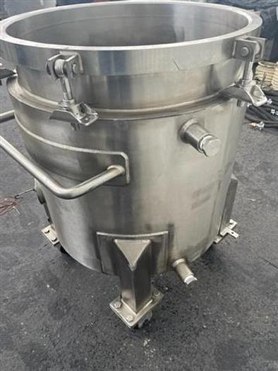 Used 40 GALLON ROBERTS MIX CAN - S/S - JACKETED - 24" X 24" 