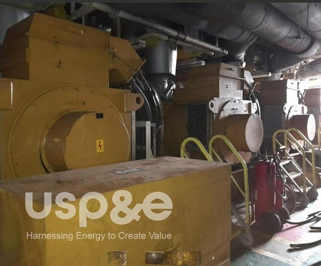 Used 10.9 MW 2011 Used Caterpillar 3516 HD Diesel Generator Sets