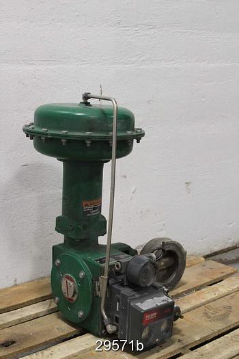 Used Fisher 8560 Fisher 4" Butterfly Valve #29571