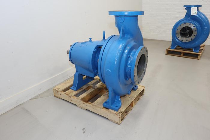 Used Goulds 3175 8x10x18H Pump, Stainless Steel Casing, 2-Vane Stainless Steel Impeller #43869