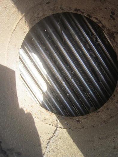 Used Used Ward Tank and Heat Exchanger approximately 966 square foot 316L stainless steel Shell and Tube Heat Exchanger
