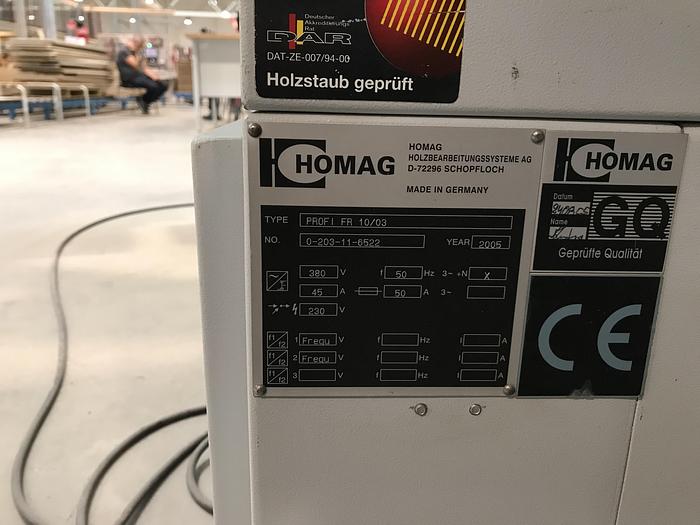 Used 2005 Homag KFR 24/23/23/QA/25