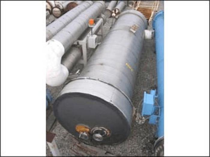 Used 165 SQ. FT. NORTHLAND COIL TUBE HEAT EXCHANGER – 304L S/S