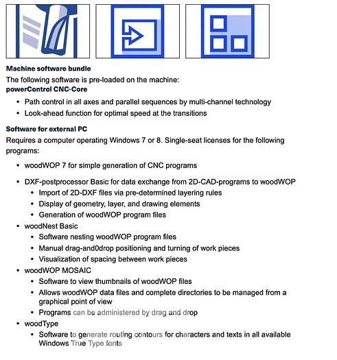 Used Homag N500 CNC Router
