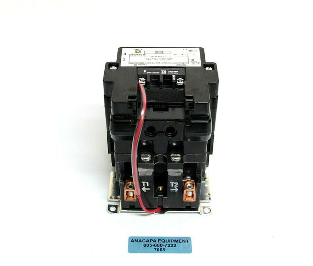 Used Square D 8502 SEO1 S Full Voltage AC Magnetic Contactor Type S + Auxiliary (7068