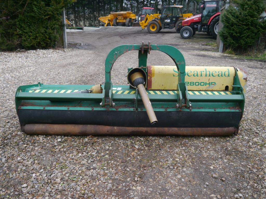 Used Spearhead Q2800HD 2.8m Flail Mower