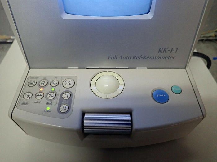 Used Canon RK-F1 Full Autorefractor-Keratometer w/ Topcon AIT-11 Adjustable Table