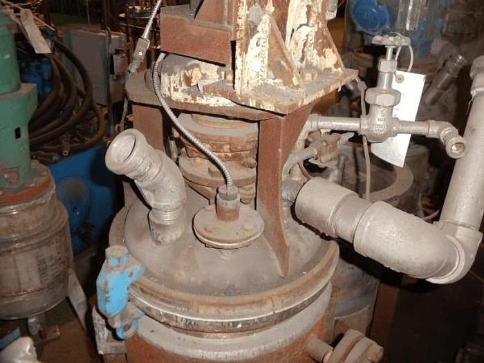 Used 10 GALLON PFAUDLER REACTOR – S/S – 100/100 PSI