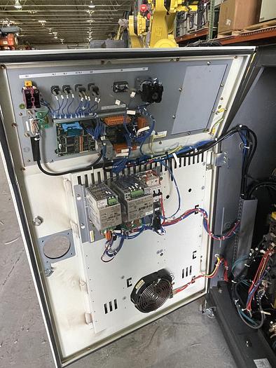 Used R2000iB/100P 6 AXIS ROBOT WITH R30iA CONTROLLER 3500 MM X 100 KG