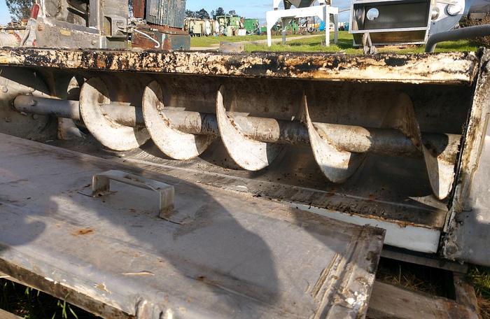 Used Conveyor, Screw, 9.5" x 5'9", S/st, 1.5 HP, 10" In/Out, #C742698