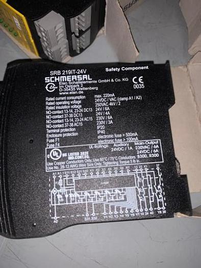 Przekaźnik bezpieczeństwa Schmersal SRB 219IT 24va