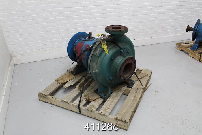 Used Goulds 3175 4x6x18 Pump, Cast Iron Casing #41126