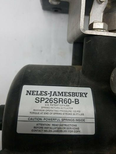 Used Neles Jamesbury SP26SR60-B AV1120010 Pneumatic Positioner