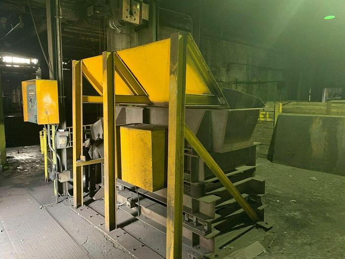 Used 1500-KW, 3-Ton Ajax Magnethermic Coreless Furnace