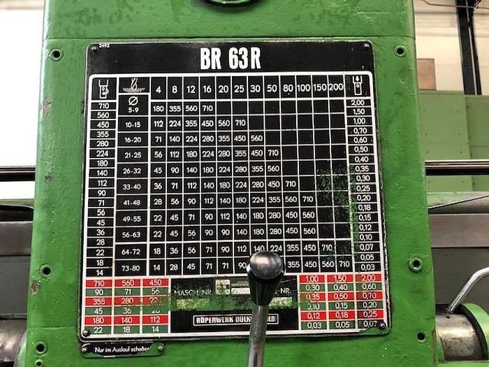 Used Radial Drilling Machine BR63R