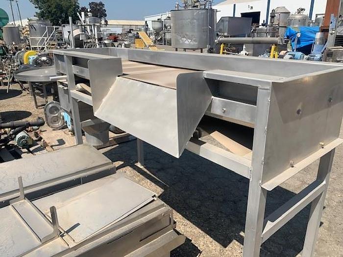 Used 24" Wide x 8' Long Inspection Conveyor