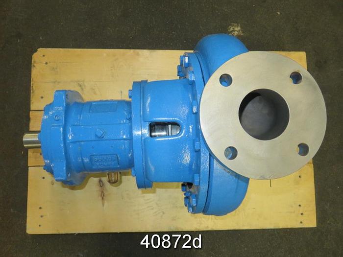 Used Goulds 3196 3x4x13 Pump, Titanium Casing, 6-Vane SS Impeller #40872