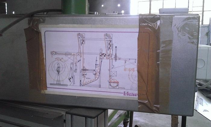 Usato LINEA DI PREPARAZIONE TESSUTI  BIANCO