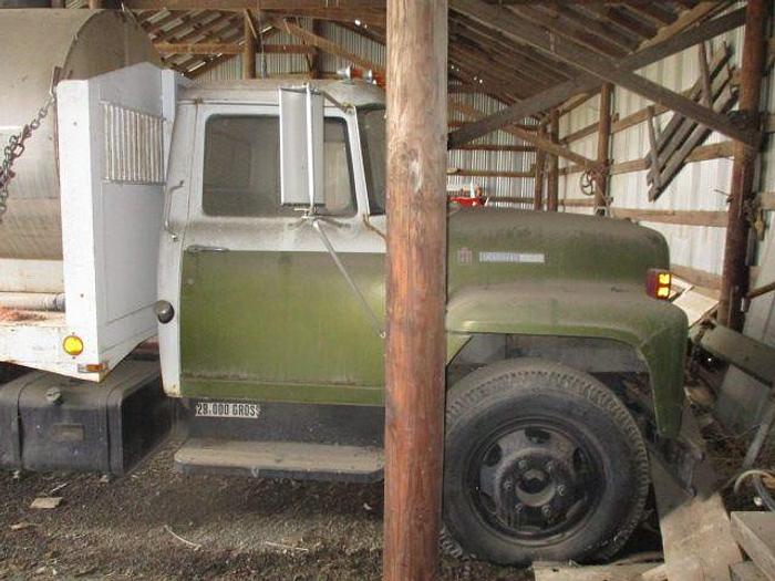 Used International Flatbed Truck w/ Hoist