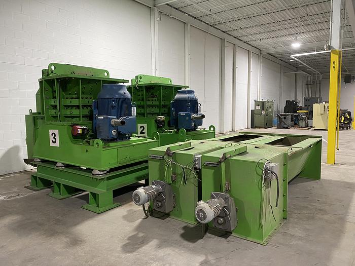 Used 2018 ENGINEERED RECYCLING SYSTEMS (ERS) HAMMER MILL VM-800 RECYCLING SYSTEM