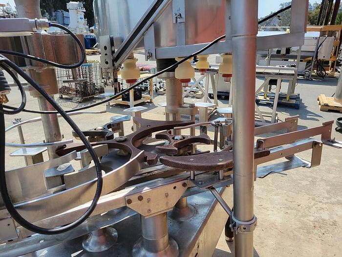 Used Filler, Bottle, 8-Head, Fogg, Rotary, Capper #C744156