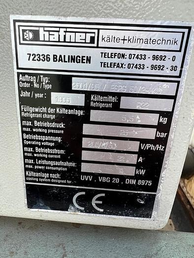 Used Chiller, Plate Tank, 600 Gallon, Glycol #C744901