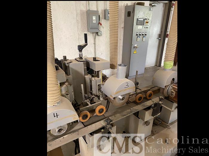 Used Derda 4 Head profiler moulding sander
