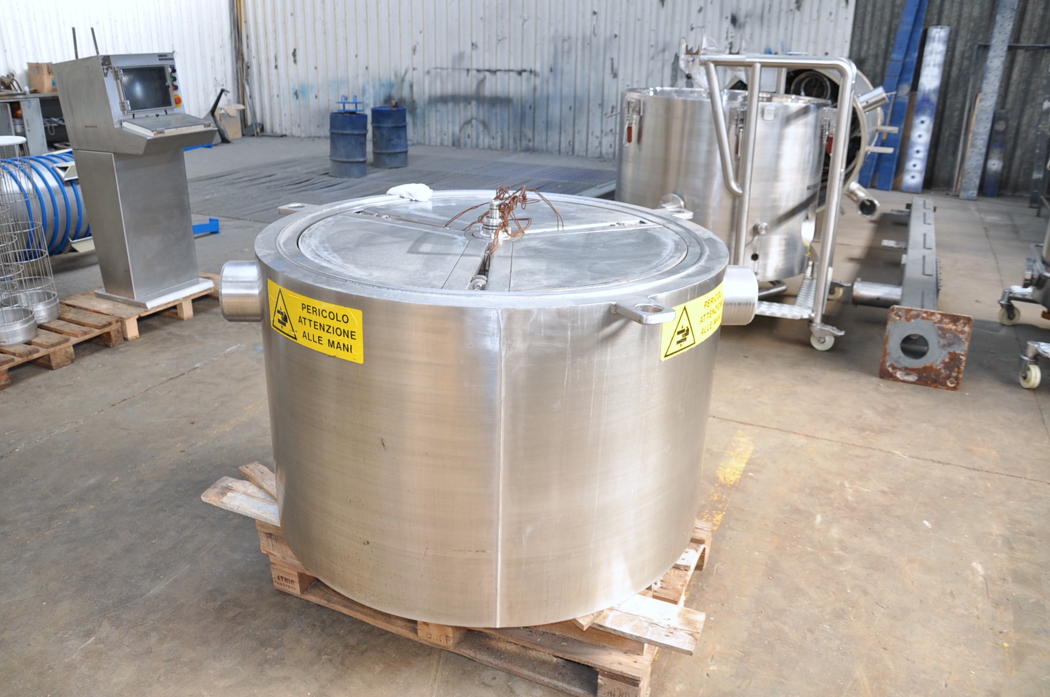 Usato Essiccatore a letto fluido HUTTLIN HSP 1000, 400 kg