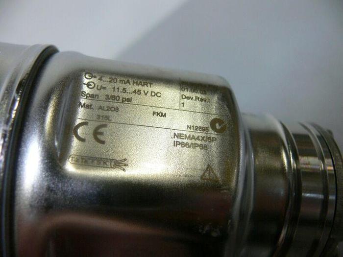 Used Endress Hauser Pressure Transmitter Cerabar M PMC51 - 32L37/0