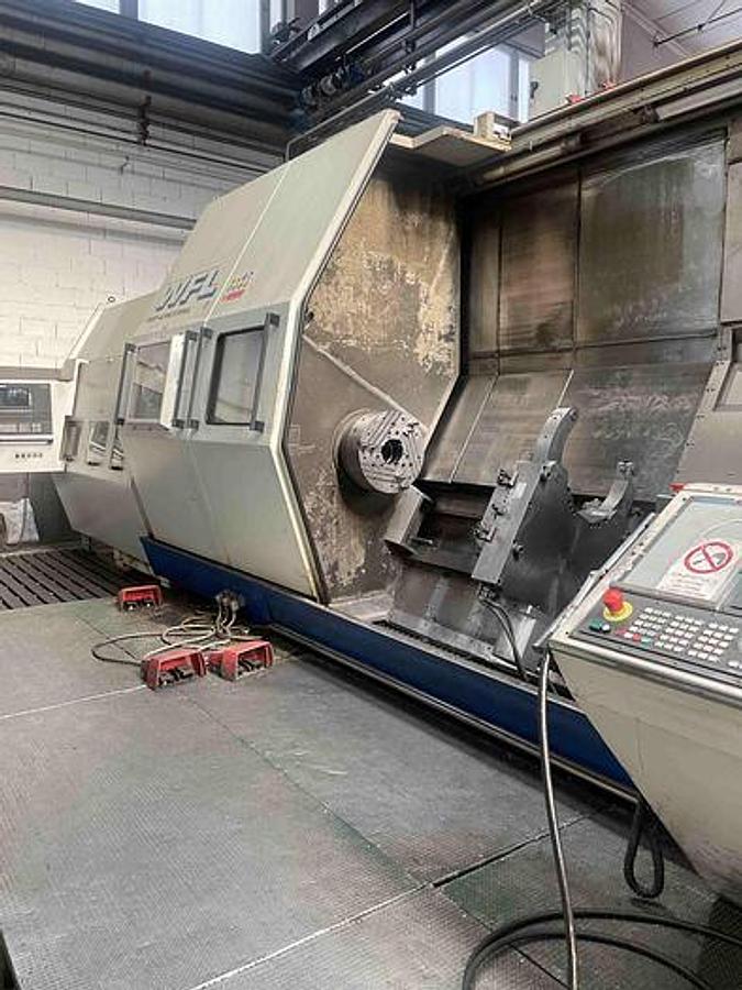 Gebruikt 1997 Tornio Parallelo A Bancale Inclinato Multitasking Wfl Mill-Turn M 100 X 3000 Cnc