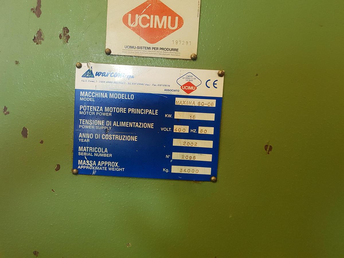 Usato 2002 Cesoia Warcom 6000 x 8