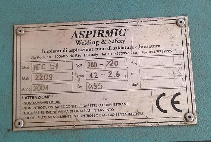 Gebruikt Aspiaratore Fumi Aspirmig