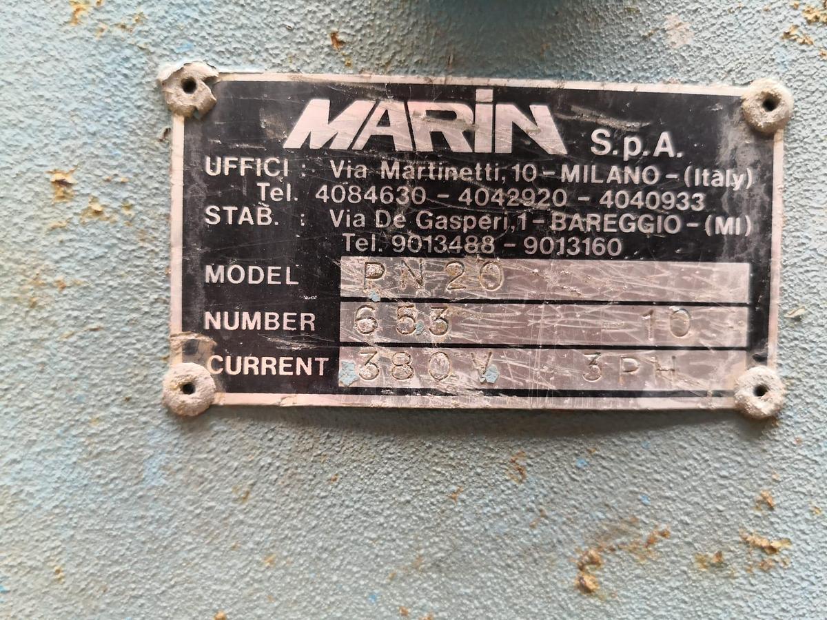 Gebruikt Sabbiatrice Marin Modello Pn 20