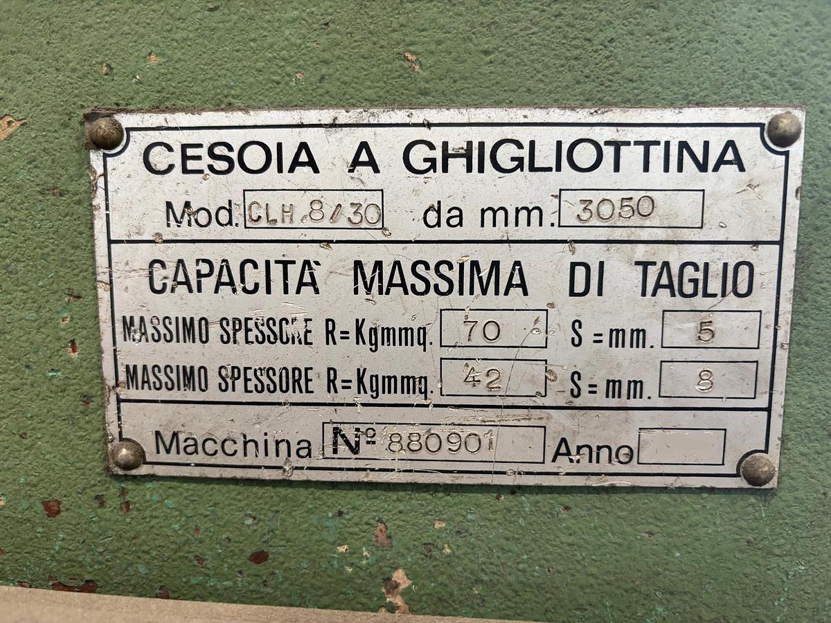 Usato Cesoia riboldi 3050 x 5-8