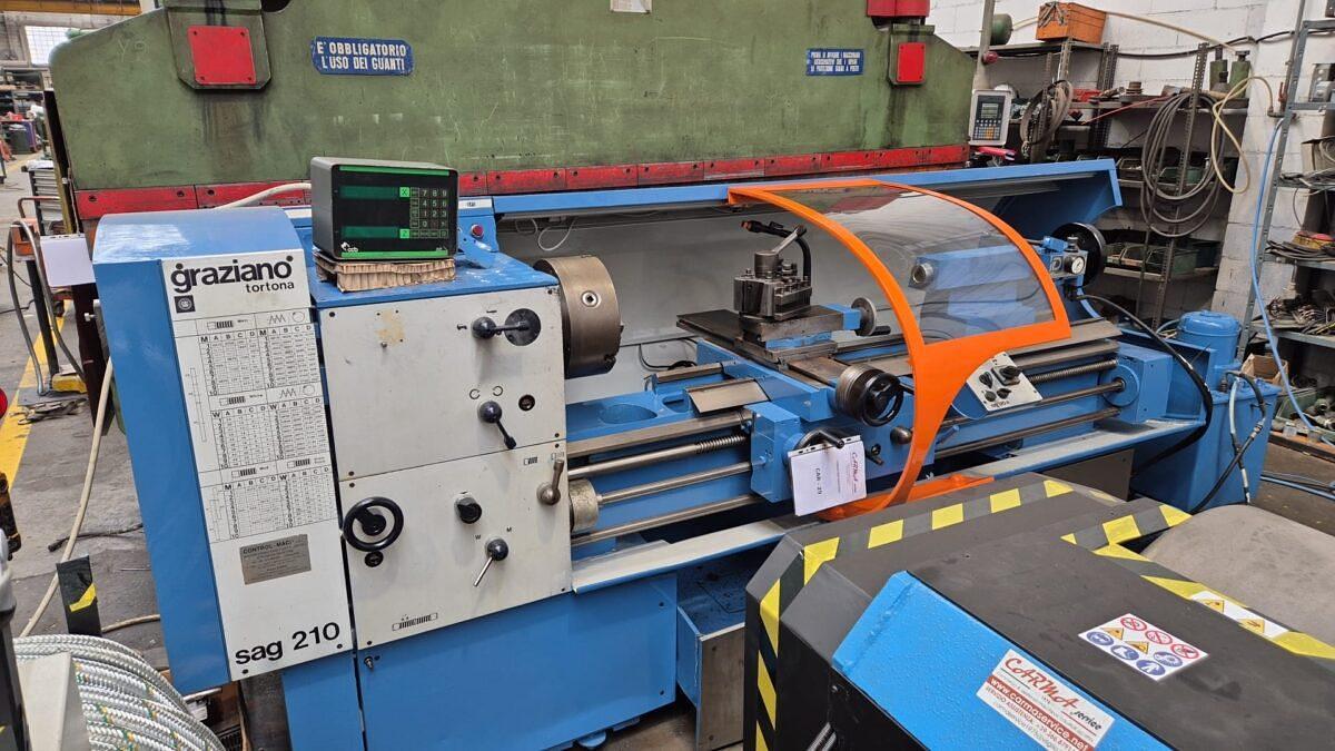 Usato Tornio Graziano Sag 210
