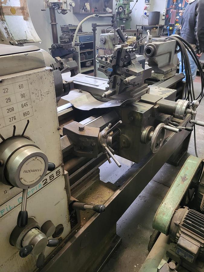 Usato Tornio Parallelo Padovani Labor 1000 x 255