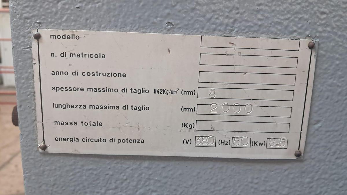 Gebruikt Cesoia Romea 2000 X 8