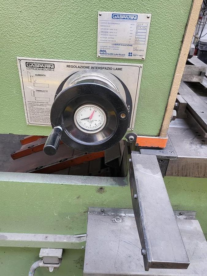Usato Cesoia Gasparini 3000 x 5-4 Idraulica