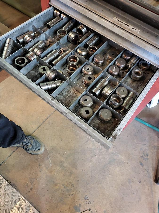 Gebruikt Punzonatrice Euromac Cx 1000/30-30Ton-Cnc